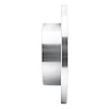 E-Line Drilled & Slotted Silver Brake Rotor, Fits Select Fits Multiple Makes/Models, Position: Rear Right - image 1