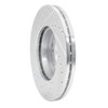 E-Line Drilled & Slotted Silver Brake Rotor, 1989-1990 Infiniti/Nissan, Position: Front Right - image 2