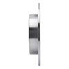 E-Line Drilled & Slotted Silver Brake Rotor, 1991-2006 Infiniti/Nissan, Position: Rear Right - image 4