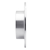 E-Line Drilled & Slotted Silver Brake Rotor, Fits Select Fits Multiple Makes/Models, Position: Rear Left - image 1