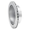 E-Line Drilled & Slotted Silver Brake Rotor, 1988-1995 Infiniti/Nissan, Position: Rear Left - image 2