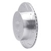 E-Line Drilled & Slotted Silver Brake Rotor, Fits Select Fits Multiple Makes/Models, Position: Rear Right - image 3