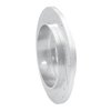 E-Line Drilled & Slotted Silver Brake Rotor, 2004-2015 Infiniti/Nissan, Position: Rear Right - image 2