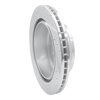 E-Line Drilled & Slotted Silver Brake Rotor, 2012-2021 Infiniti/Nissan, Position: Rear Right - image 4