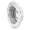 E-Line Drilled & Slotted Silver Brake Rotor, 1990-1992 Infiniti/Nissan, Position: Rear Right - image 3
