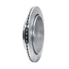 E-Line Drilled & Slotted Silver Brake Rotor, Fits Select Infiniti/Nissan, Position: Rear Right - image 2