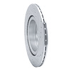 E-Line Drilled & Slotted Silver Brake Rotor, Fits Select Infiniti/Nissan, Position: Rear Left - image 1