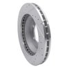 E-Line Drilled & Slotted Silver Brake Rotor, 1994-2017 Fits Multiple Makes/Models, Position: Front & Rear Right - image 2