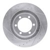 E-Line Drilled & Slotted Silver Brake Rotor, 1994-2017 Fits Multiple Makes/Models, Position: Front & Rear Right - image 4