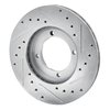 E-Line Drilled & Slotted Silver Brake Rotor, 1983-1991 Fits Multiple Makes/Models, Position: Front Left - image 4