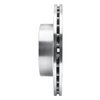 E-Line Drilled & Slotted Silver Brake Rotor, 1983-1989 Fits Multiple Makes/Models, Position: Front Left - image 3
