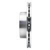 E-Line Drilled & Slotted Silver Brake Rotor, 1983-1989 Fits Multiple Makes/Models, Position: Front Right - image 3