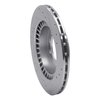 E-Line Drilled & Slotted Silver Brake Rotor, 1983-1989 Fits Multiple Makes/Models, Position: Rear Left - image 3