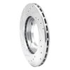 E-Line Drilled & Slotted Silver Brake Rotor, 1991-1992 Fits Multiple Makes/Models, Position: Front Right - image 4