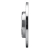 E-Line Drilled & Slotted Silver Brake Rotor, 1991-1992 Fits Multiple Makes/Models, Position: Front Left - image 1