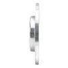 E-Line Drilled & Slotted Silver Brake Rotor, 1991-1992 Fits Multiple Makes/Models, Position: Front Right - image 4