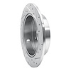 E-Line Drilled & Slotted Silver Brake Rotor, 2004-2011 Mitsubishi, Position: Rear Left - image 1