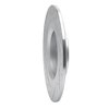 E-Line Drilled & Slotted Silver Brake Rotor, Fits Select Mitsubishi, Position: Rear Right - image 2