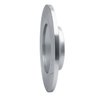 E-Line Drilled & Slotted Silver Brake Rotor, Fits Select Audi/Porsche/Volkswagen, Position: Rear Left - image 4