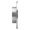 E-Line Drilled & Slotted Silver Brake Rotor, 1996-2005 Audi/Porsche/Volkswagen, Position: Rear Left - image 2