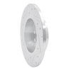 E-Line Drilled & Slotted Silver Brake Rotor, 2005-2013 Audi/Porsche/Volkswagen, Position: Rear Right - image 4