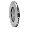 E-Line Drilled & Slotted Silver Brake Rotor, 1990-1990 Lexus/Toyota/Scion, Position: Front Right - image 1