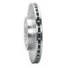 E-Line Drilled & Slotted Silver Brake Rotor, 1990-1990 Lexus/Toyota/Scion, Position: Front Right - image 2