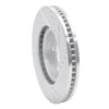E-Line Drilled & Slotted Silver Brake Rotor, 2006-2015 Lexus/Toyota/Scion, Position: Left Front - image 2