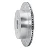 E-Line Drilled & Slotted Silver Brake Rotor, 2006-2015 Lexus/Toyota/Scion, Position: Rear Right - image 2