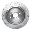 E-Line Drilled & Slotted Silver Brake Rotor, 2006-2015 Lexus/Toyota/Scion, Position: Rear Right - image 4