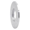 E-Line Drilled & Slotted Silver Brake Rotor, 1970-1979 Lexus/Toyota/Scion, Position: Front Right - image 3