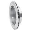 E-Line Drilled & Slotted Silver Brake Rotor, 1984-1988 Lexus/Toyota/Scion, Position: Rear Left - image 2