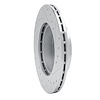 E-Line Drilled & Slotted Silver Brake Rotor, 1988-1992 Fits Multiple Makes/Models, Position: Front Left - image 1