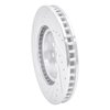 E-Line Drilled & Slotted Silver Brake Rotor, 1993-1998 Lexus/Toyota/Scion, Position: Front Right - image 2