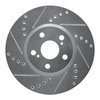 E-Line Drilled & Slotted Silver Brake Rotor, 2008-2019 Fits Multiple Makes/Models, Position: Front Left - image 4