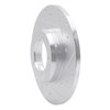 E-Line Drilled & Slotted Silver Brake Rotor, 1975-1983 Lexus/Toyota/Scion, Position: Front Right - image 4