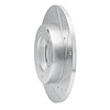 E-Line Drilled & Slotted Silver Brake Rotor, 1979-1980 Lexus/Toyota/Scion, Position: Front Right - image 1