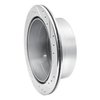 E-Line Drilled & Slotted Silver Brake Rotor, 1993-1997 Lexus/Toyota/Scion, Position: Rear Left - image 3