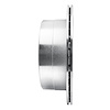 E-Line Drilled & Slotted Silver Brake Rotor, 1993-1997 Lexus/Toyota/Scion, Position: Rear Right - image 1