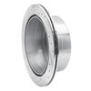 E-Line Drilled & Slotted Silver Brake Rotor, 1993-1997 Lexus/Toyota/Scion, Position: Rear Right - image 2