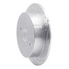 E-Line Drilled & Slotted Silver Brake Rotor, 2010-2020 Lexus/Toyota/Scion, Position: Rear Right - image 4