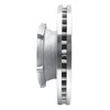E-Line Drilled & Slotted Silver Brake Rotor, 2013-2020 Hino, Position: Rear Left - image 3