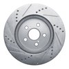 E-Line Drilled & Slotted Silver Brake Rotor, Fits Select Lexus/Toyota/Scion, Position: Front Right - image 2