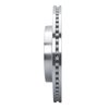 E-Line Drilled & Slotted Silver Brake Rotor, Fits Select Lexus/Toyota/Scion, Position: Front Right - image 3