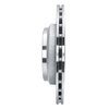 E-Line Drilled & Slotted Silver Brake Rotor, 2014-2016 Maserati, Position: Rear Left - image 3