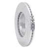 E-Line Drilled & Slotted Silver Brake Rotor, Fits Select Ford/Lincoln/Mercury/Mazda, Position: Front Right - image 3