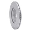 E-Line Drilled & Slotted Silver Brake Rotor, Fits Select Fits Multiple Makes/Models, Position: Front Left - image 2