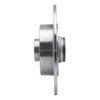 E-Line Drilled & Slotted Silver Brake Rotor, 2002-2011 Fits Multiple Makes/Models, Position: Front Left - image 4