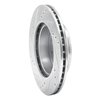 E-Line Drilled & Slotted Silver Brake Rotor, 1998-2012 Mopar, Position: Front Right - image 2