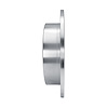 E-Line Drilled & Slotted Silver Brake Rotor, 2006-2010 GM, Position: Rear Left - image 1